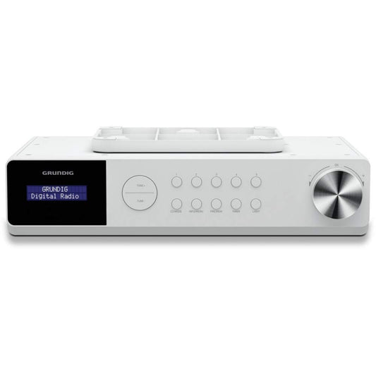 Grundig DKR 1000 BT DAB+ kitchen radio with Bluetooth and DAB+ reception White.