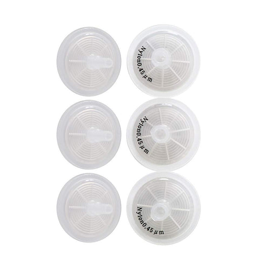 ALLPURE Nylon Syringe Filters, 25 mm, 100 pieces, 0.45 μm