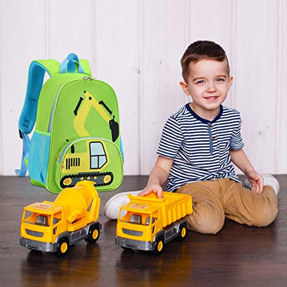 LOIDOU Kids Backpack Boys Children's Backpack Daypack Preschool Backpack Toddler Kindergarten Bag School Backpack for School Nursery Green