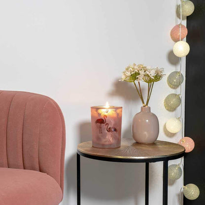 GuirLED - LED cotton ball string lights USB - Wireless remote control - Baby night light 2h - Dual USB 2A power adapter included - 4 intensities - 32 balls 3.2m - Églantine