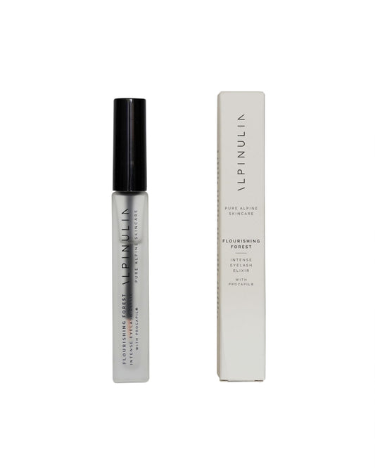 Alpinulin Flourishing Forest eyelash serum without hormones 8ml - Lash serum for healthy, thick eyelashes and eyebrows without hormonal side effects.