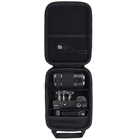 Aenllosi Hard Case Bag for Sony Alpha 6000 6300 6400 6500 6700 mirrorless camera, black (Case only)