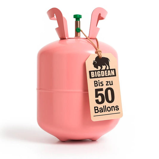 Balloon gas - Helium Balloon Gas for up to 50 balloons - Helium Gas Tank XXL