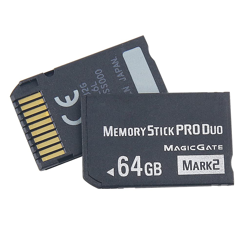 High Speed 64 GB Memory Stick Pro Duo (Mark2) PSP memory card compatible with Sony PSP1000 2000 3000 camera memory card.