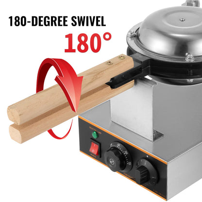 BananaB Waffle Maker 1400w Waffle Machine Waffle Iron 6 kg Waffle Maker Waffle Size Baking Tray Kitchen Appliances Commercial Egg Waffle Maker Stainless Steel 220v.