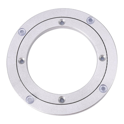 Tabletop swivel turntable ball bearing TV, monitor,e aluminum for dining table, kitchen appliances, etc. Lazy Susan (outer diameter-20cm / 7.9inch)
