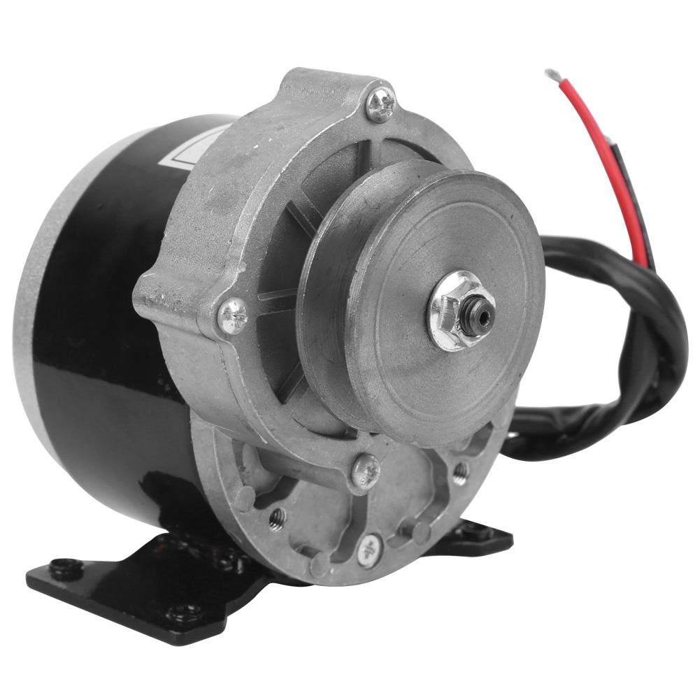MAGT Gear Motor 12V 250W, High Performance Electric Motor Durable Pure Copper Pulley Gear Motor Accessory for Electric Scooter.