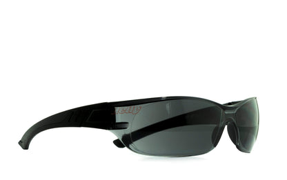 HELLY® - No.1 Bikereyes® | Motorcycle sunglasses | fog-free, windproof, shatterproof | TOP wearing comfort | Glasses: i-cut (smoke [583])