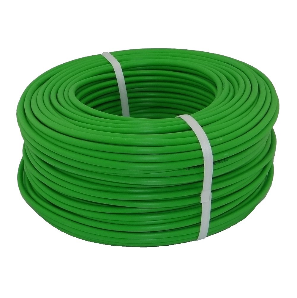 100m KNX EIB bus cable green Y(ST)Y 2X2X0.8