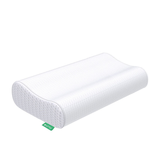 UTTU Memory Foam Sandwich Pillow, pillow to relieve neck pain, Ergonomic Neck Pillow, adjustable memory foam pillow 60x36x10cm