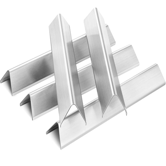 Vnierxful 7636 Stainless Steel Flavorizer Bars for Weber Spirit I & II 300 Series, Spirit E310, E320, E330, S310, S320, S330, 38.9CM Heat Plate, Grill Replacement Parts Flavorizer Bars for Weber Spirit