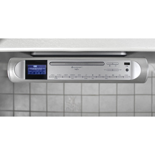Soundmaster UR 2170 kitchen radio CD/MP3 music center for installation with DAB+/PLL radio with USB