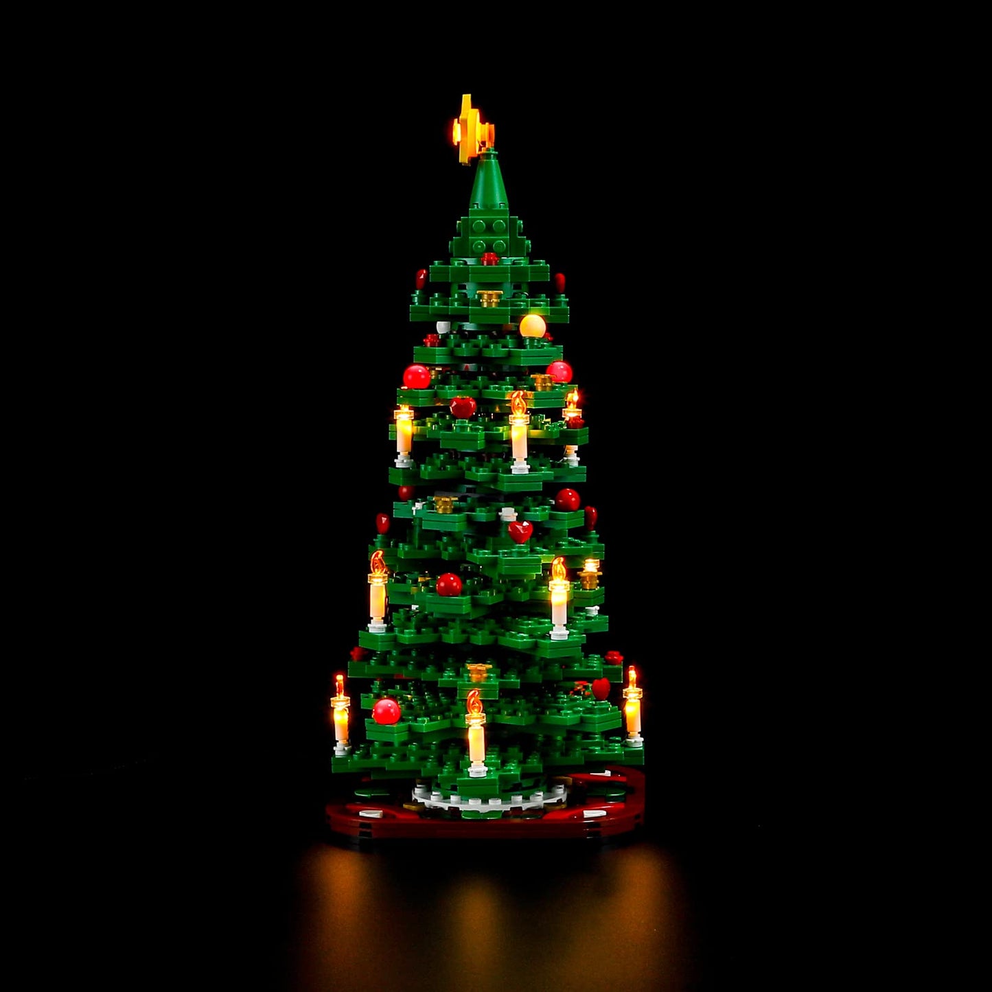 BRIKSMAX LED light for Lego Christmas tree 40573 - Compatible with Lego building blocks model - Without Lego set