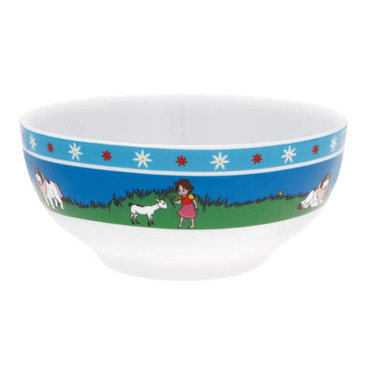 Puresigns ONE Heidi children's dinnerware porcelain kids cutlery stainless steel polished silver 7-piece
