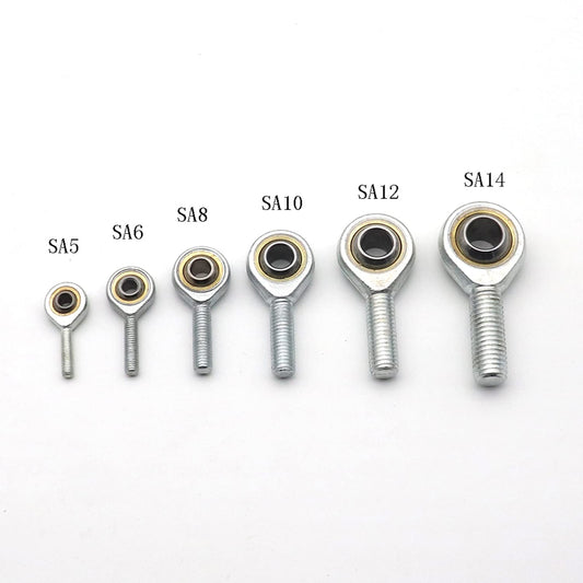 4 pieces of ball joint ball joint bearing with external thread joint ball joint performance ball joint uniball joint ball joint bearing (M12)