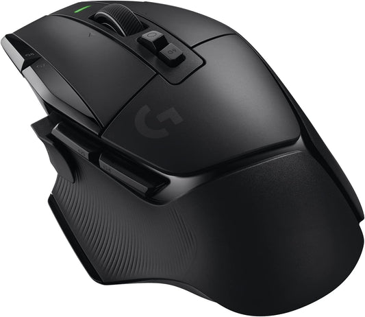 Logitech G502 X LIGHTSPEED Wireless Gaming Mouse - Optical mouse with optical-mechanical LIGHTFORCE hybrid switches, HERO 25K gaming sensor, compatible with PC - macOS/Windows - Black