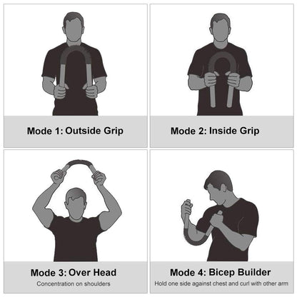 DOBEN Professional King Feather Bending Bar for strength training Fitness Bending Bar 20kg, 30kg, 40kg, 50kg, 60kg, Armtrainer Device