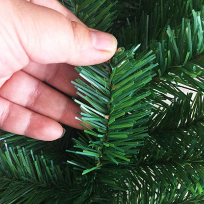 Xinlie Pine Garland Artificial Green Pine Christmas Garland Plastic Pine Garland for Outdoor Wreath Peony Vine Flower Wreath Artificial Decorative Landscaping Wreath 2.7m (1 PCS)