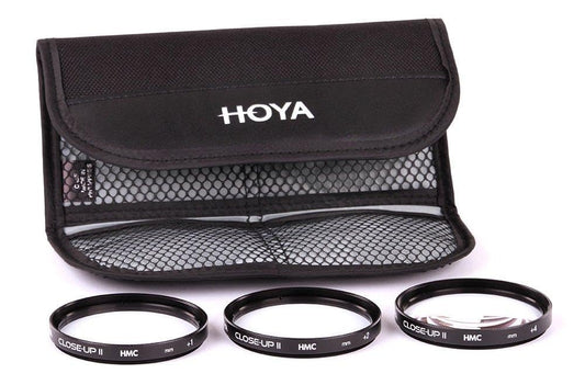 Hoya Close-up Lens Set2 (+1 +2 +4) black 72 mm