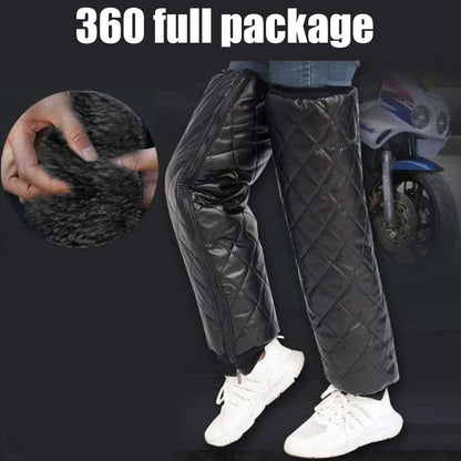 Bozaap Windproof Leg Gaiters, Motorcycle Warm Knee Protectors Cover Winter Warm Leggings Covers Motorcycle Bike Winter Ski