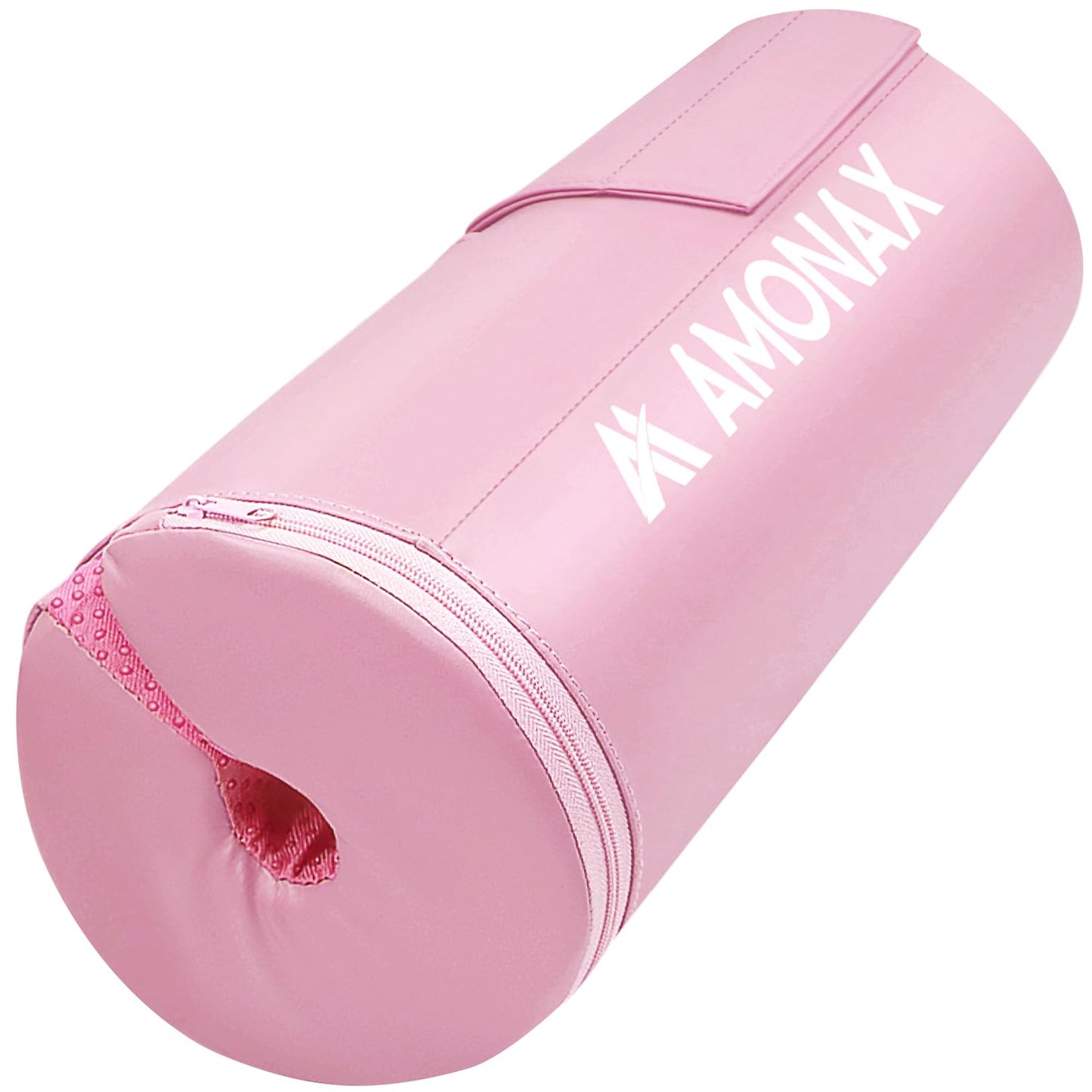 AMONAX Hip Thrust Barbell Pad, Extra Thick Barbell Pad, Durable Gym Accessory, Fitness Pad for barbell, barbell padding for Fitness Accessories Women and Men (Pink)