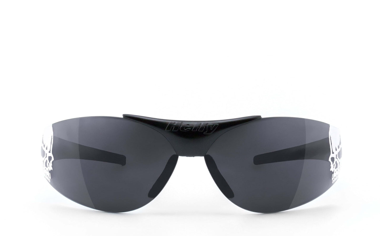 Helly® - No.1 Bikereyes® | H-FLEX® - unbreakable, fog-free, HLT® plastic safety lens according to DIN EN 166 | Motorcycle glasses, motorbike goggles, sports glasses | Glasses: moab 4 - triple skull