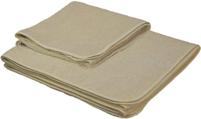 Exclusive home textile sauna set 3 pieces terry cloth sauna kilt sauna towel sarong men beige