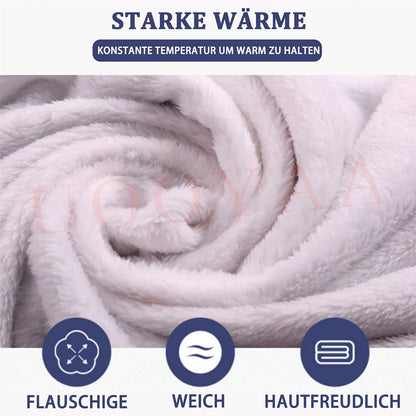 UOOYAA Personalized Blanket, Blanket for My Daughter in German, Mother to Daughter Letter Blanket, Positive Encouragement and Love Daughter Flannel Blanket.
