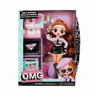L.O.L. Surprise! OMG Fashion Doll - POSE - Includes doll, lots of surprises, and amazing accessories - perfect for kids ages 4 and up.