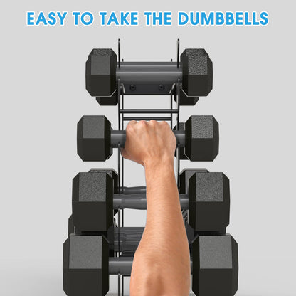 WINNOW Dumbbell Stand Home Gym Dumbbell Rack Dumbbell Holder Multilayer Weight Stand