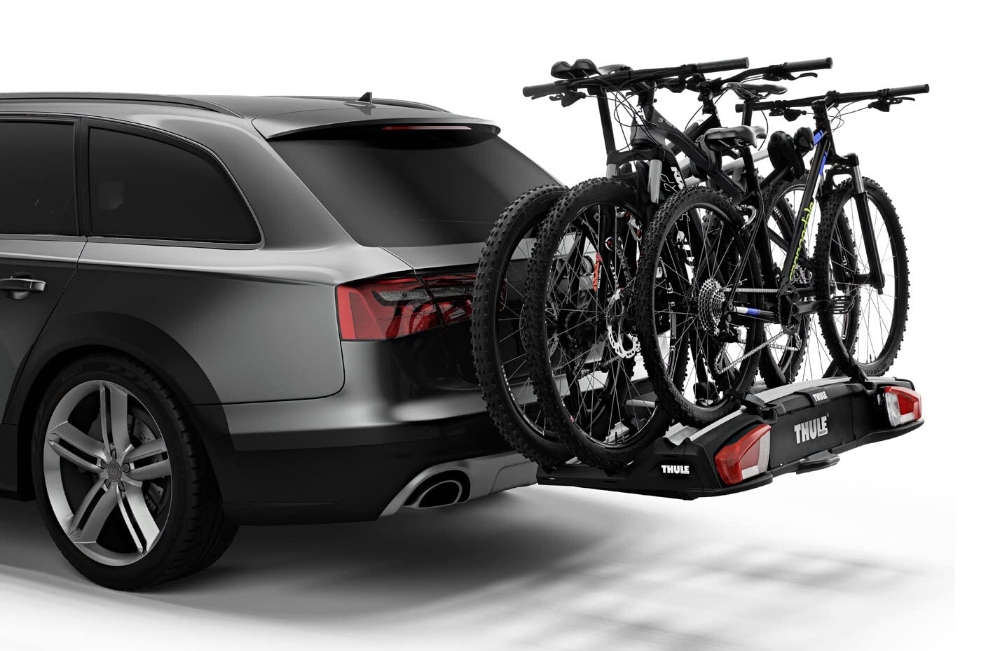 Thule VeloSpace XT Bike Carrier for Hitch 2 Bikes Silver
