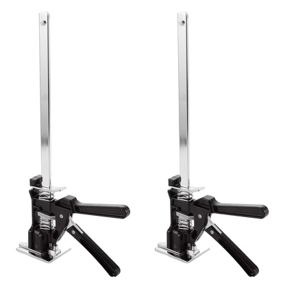 MUXHEL 2-pack 38cm Labor-saving Arm, 240KG height adjuster, lifting height 25cm, arm hand tool lifter with scale, manual lifting tool, labor-saving lift platforms, lifting device, doors and wood panels