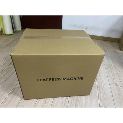 5 in 1 Heat Press Machine 38x38cm T-shirt Press Machine Heat Transfer Machine 360 Degree Rotatable DIY Heat Press with Digital LED Temperature and Time Controller.
