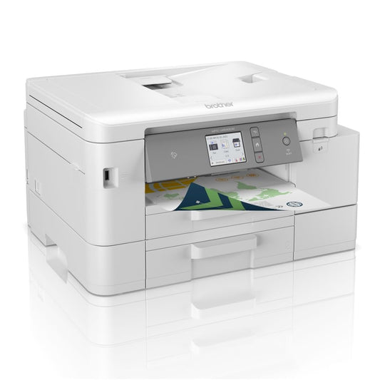 Brother MFC-J4540DW 4-in-1 color inkjet all-in-one printer (printer, scanner, copier, fax), white, 435 x 250 x 355 mm