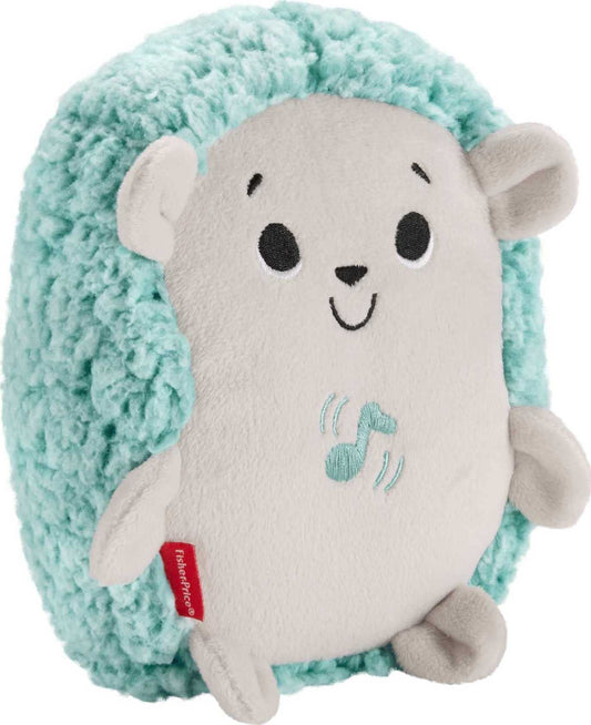 Fisher-Price FXC58 - Sleepy Hedgehog plush toy musical soother, sleep aid for babies, newborn essentials, baby toy from birth.
