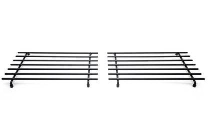 simplywire - Coasters - 2 pack - Heat resistant - Kitchen worktop protection - Large - Black
