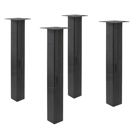 Bentatec 4-pack table leg straight 80/80 steel table leg table legs coffee table