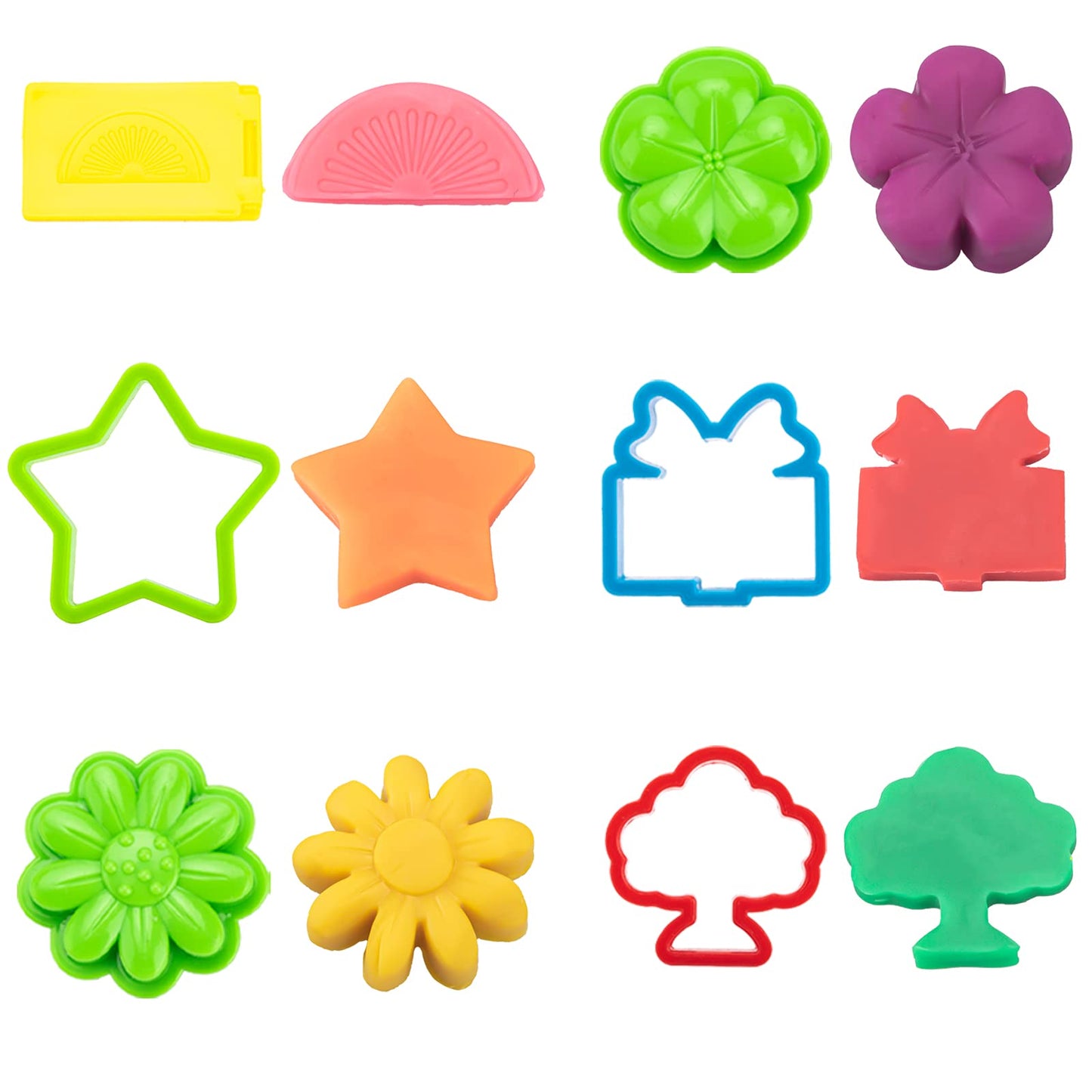 42pcs Clay Accessories, Clay Tool Set, Molds, Scissors, Clay Dough Roller with Storage Bag, Play Dough Set Accessories for Kids Toddlers Boys Girls.
