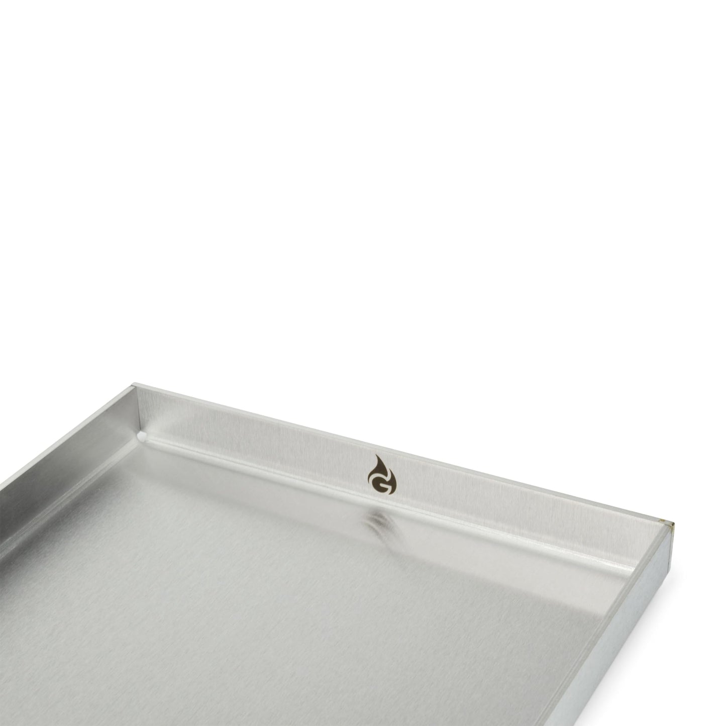 Stainless steel grill plate | Plancha 40x30cm - Universal size | 4mm solid - Made in Germany