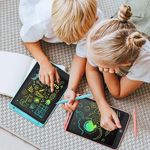 LCD Writing Tablet for Kids 12 Inch 2 Pack, LEYAOYAO Drawing Board Magic Board for Kids, with Case, Toy for Kids, LCD Drawing Pad, Kids Gifts from 3 Years