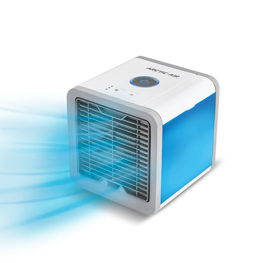 Livington Arctic Air - The original from TV - Air cooler with water cooling - Portable air conditioner without exhaust hose - Humidifier - Evaporative cooler - Small fan