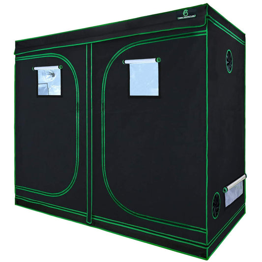 GA Grow Tent 240x120x200 cm (4x2) propagation tent Tent Reflective Mylar Hydroponic Greenhouse Tent waterproof floor tray for indoor plant cultivation