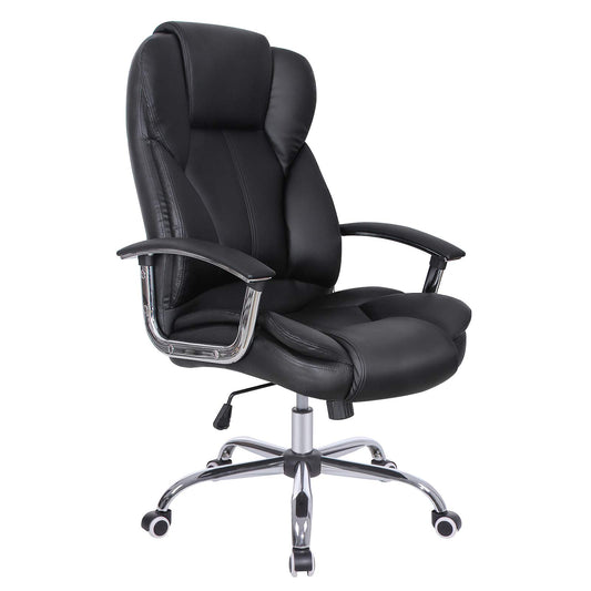 SONGMICS Office Chair Executive Chair Swivel Chair Computer Chair Height Adjustment Office Chair Padding, OBG57B