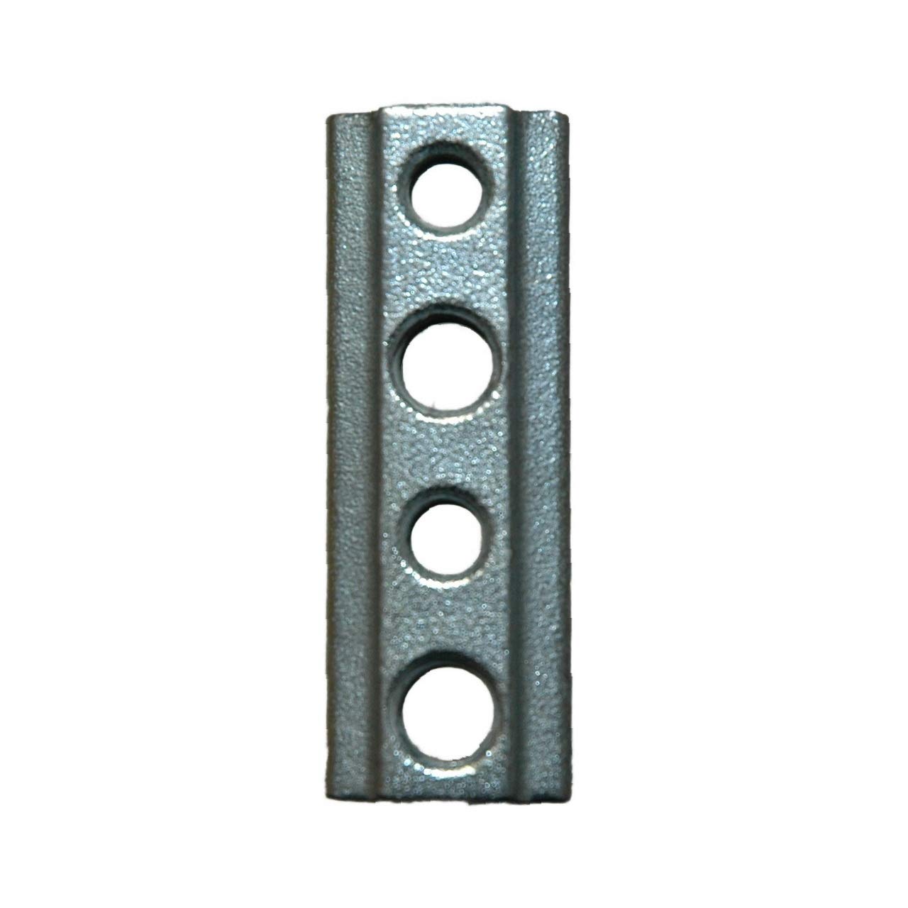 10 x T-slot nut with M6 + M8 thread for airline rail, steel galvanized