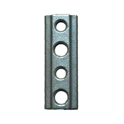 10 x T-slot nut with M6 + M8 thread for airline rail, steel galvanized