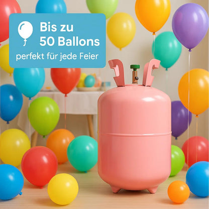 Balloon gas - Helium Balloon Gas for up to 50 balloons - Helium Gas Tank XXL