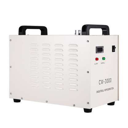 BuoQua Water Cooler 9L Industrial Water Chiller CW-3000DG Thermolyse Type 50W Water Chiller Water Cooling CO2 Laser Tube Cooler for CNC Engraving