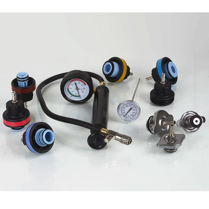 BandelOne includes cooling system filling tool, bleeding tool, pressure tester, pressure testing adapter, and 28 pieces in total.