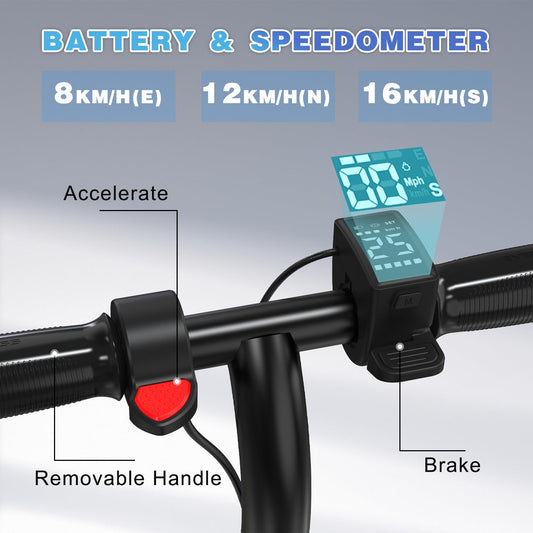 EVERCROSS E6 Electric Scooter for Kids, 7" Lightweight E-Scooter for 6-12 years old, Electric scooter with a range of up to 15 km and 7 colored lights, 3 speed modes (8, 12, 16 km/h)
