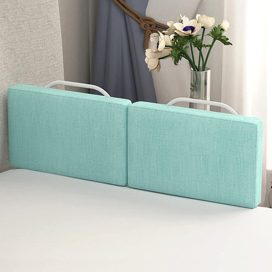 2X bed rail bed guardrail for children 50cm 5-hole height adjustable - bed safety guard children, children's bed rail for family bed and children's bed (100cm, Green Lake)